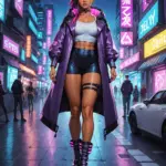 Arte hentai ilustración increíble de La Belleza De Las Fantasias Dibujadas generado por IA