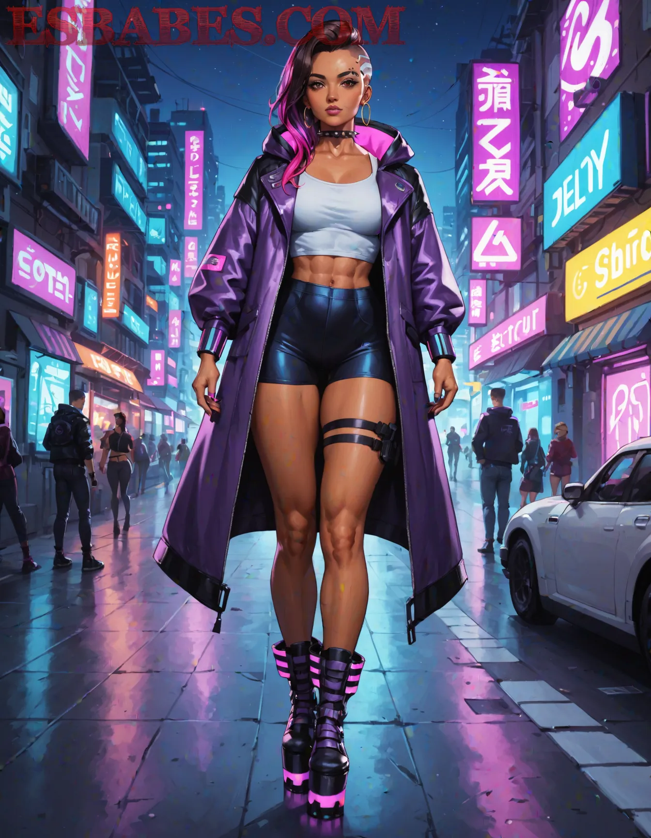 Arte hentai ilustración increíble de La Belleza De Las Fantasias Dibujadas generado por IA