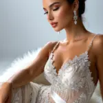 Arte hentai ilustración increíble de La Hermosa Brianna Stone En Bikini Sexy generado por IA