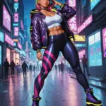 Arte hentai ilustración increíble de La Impresionante Modelo Saori Hara En Desnudo Integral generado por IA