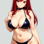 Arte hentai ilustración increíble de La Joven Anna Y Su Cono Abierto generado por IA