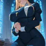 Arte hentai ilustración increíble de La Joven Kasana generado por IA