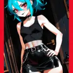 Arte hentai ilustración increíble de La Madura Karen Fisher Esta Feliz De Tomar Salchicha Negra En Su Chocho Blanco generado por IA