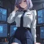 Arte hentai ilustración increíble de La Novia Secreta Es Una Cachonda generado por IA