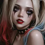 Arte hentai ilustración increíble de La Tetona Jenny Mcclain Con Grandes Tetas Naturales Mojadas generado por IA