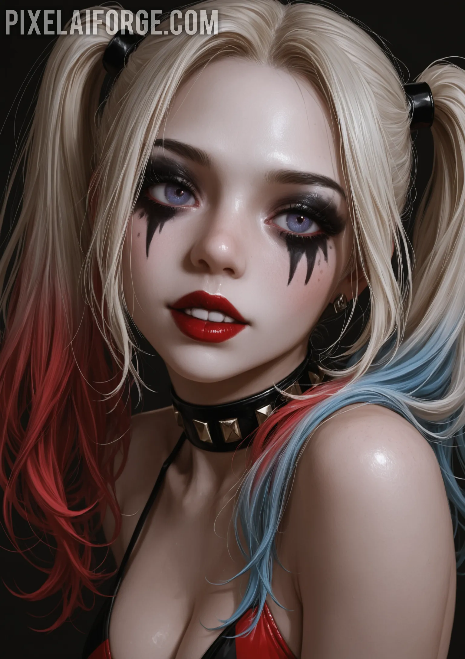 Arte hentai ilustración increíble de La Tetona Jenny Mcclain Con Grandes Tetas Naturales Mojadas generado por IA