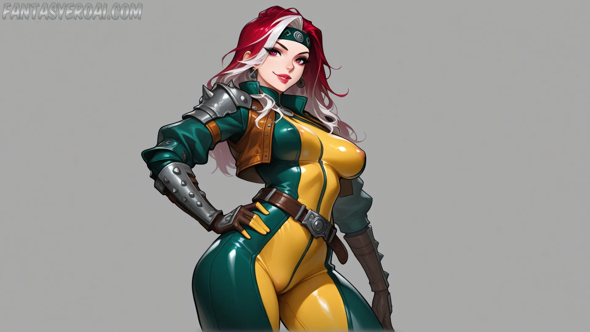 Arte hentai ilustración increíble de La V generado por IA