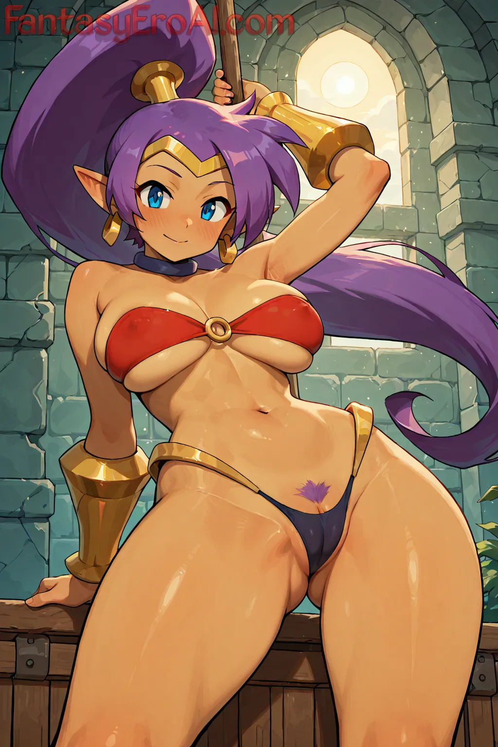 Arte hentai ilustración increíble de Las 10 Mejores Instagrameras De Mujeres Del Fitness Desnudo En Espana generado por IA