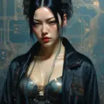 Arte hentai ilustración increíble de Las Brujas Que Te Llevan En Halloween generado por IA