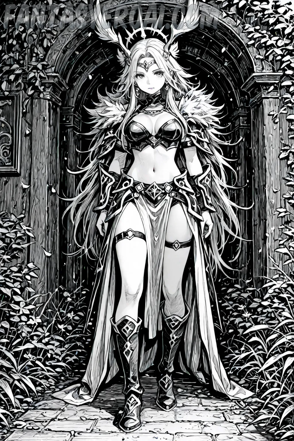 Arte hentai ilustración increíble de Las Chicas Calientes Que Encienden Las Redes generado por IA