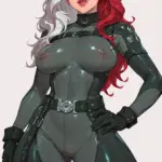 Arte hentai ilustración increíble de Las Mejores Modelos Desnudas Esbabes Parte Cinco generado por IA