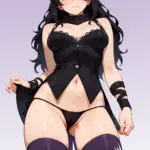 Arte hentai ilustración increíble de Las Modelos Mas Sexy De Esbabes Once generado por IA