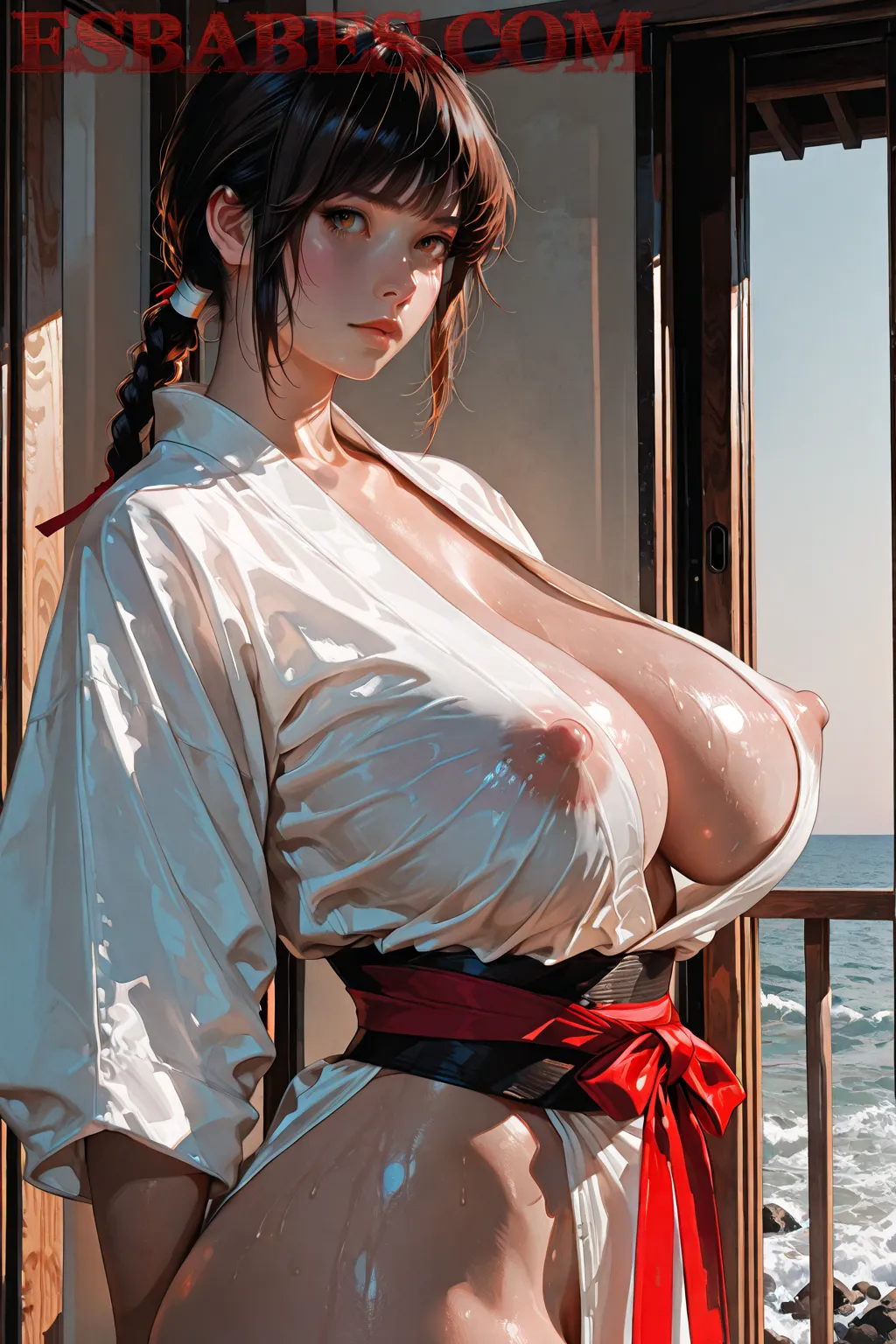 Arte hentai ilustración increíble de Las Nuevas Modelos Cachondas En Esbabes generado por IA