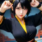 Arte hentai ilustración increíble de Las Tetonas Muestran Sus Encantos generado por IA