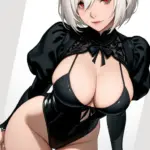 Arte hentai ilustración increíble de Las Universitarias Europeas generado por IA