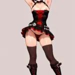 Arte hentai ilustración increíble de Lauren Drain Sexy generado por IA