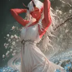 Arte hentai ilustración increíble de Likes Del Facebook generado por IA