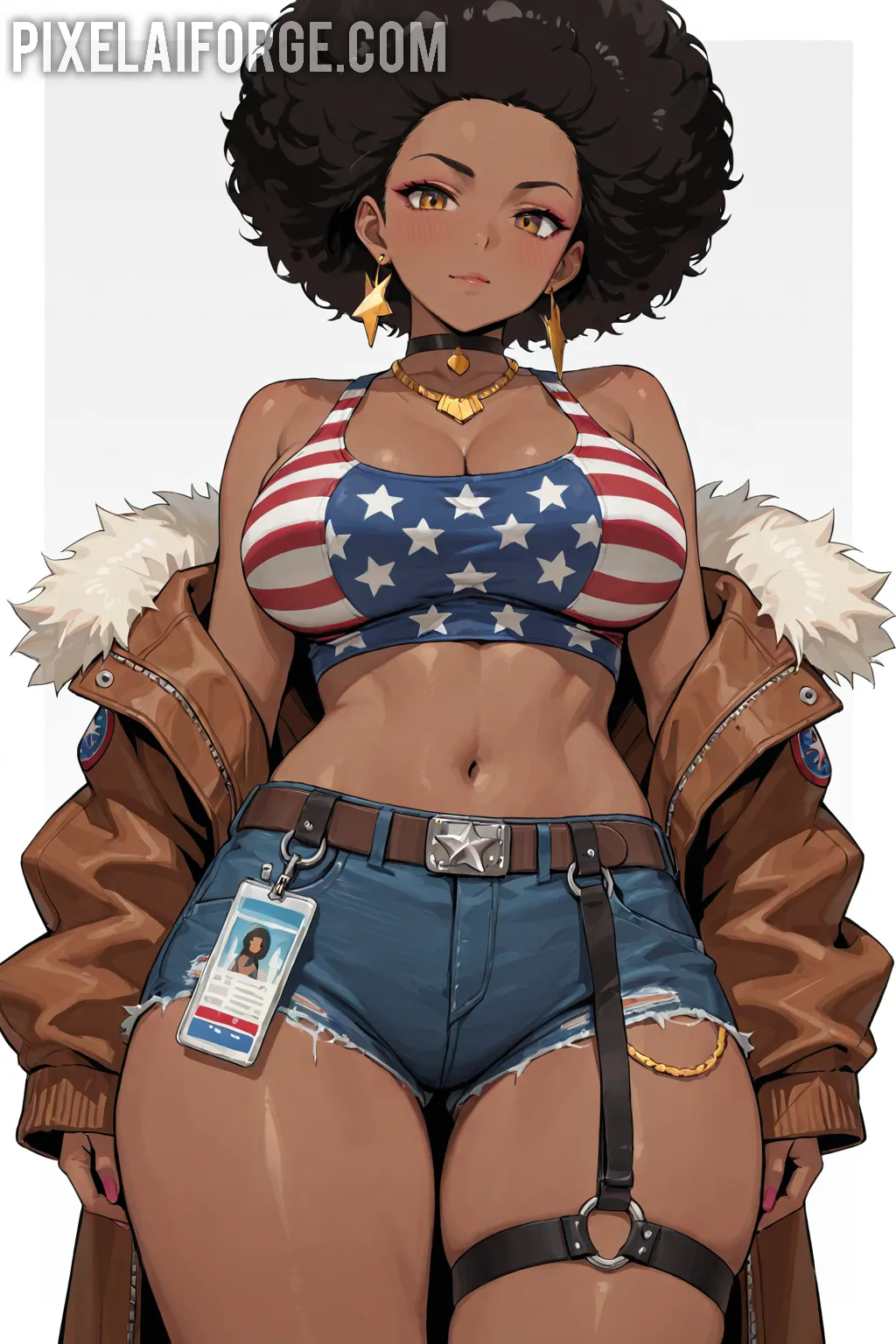 Arte hentai ilustración increíble de Linda Putita Y Su Platano generado por IA