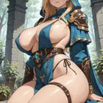 Arte hentai ilustración increíble de Lindas Damas Con Grandes Tetas generado por IA