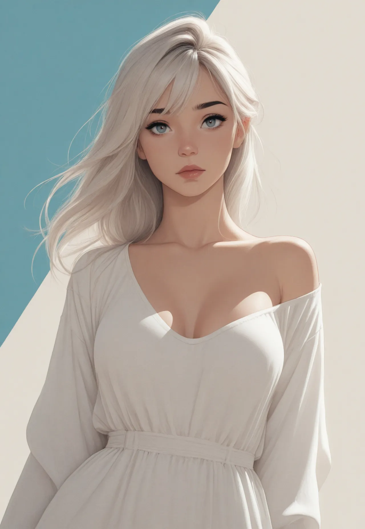 Arte hentai ilustración increíble de Lindas Playas Nudista 2 generado por IA