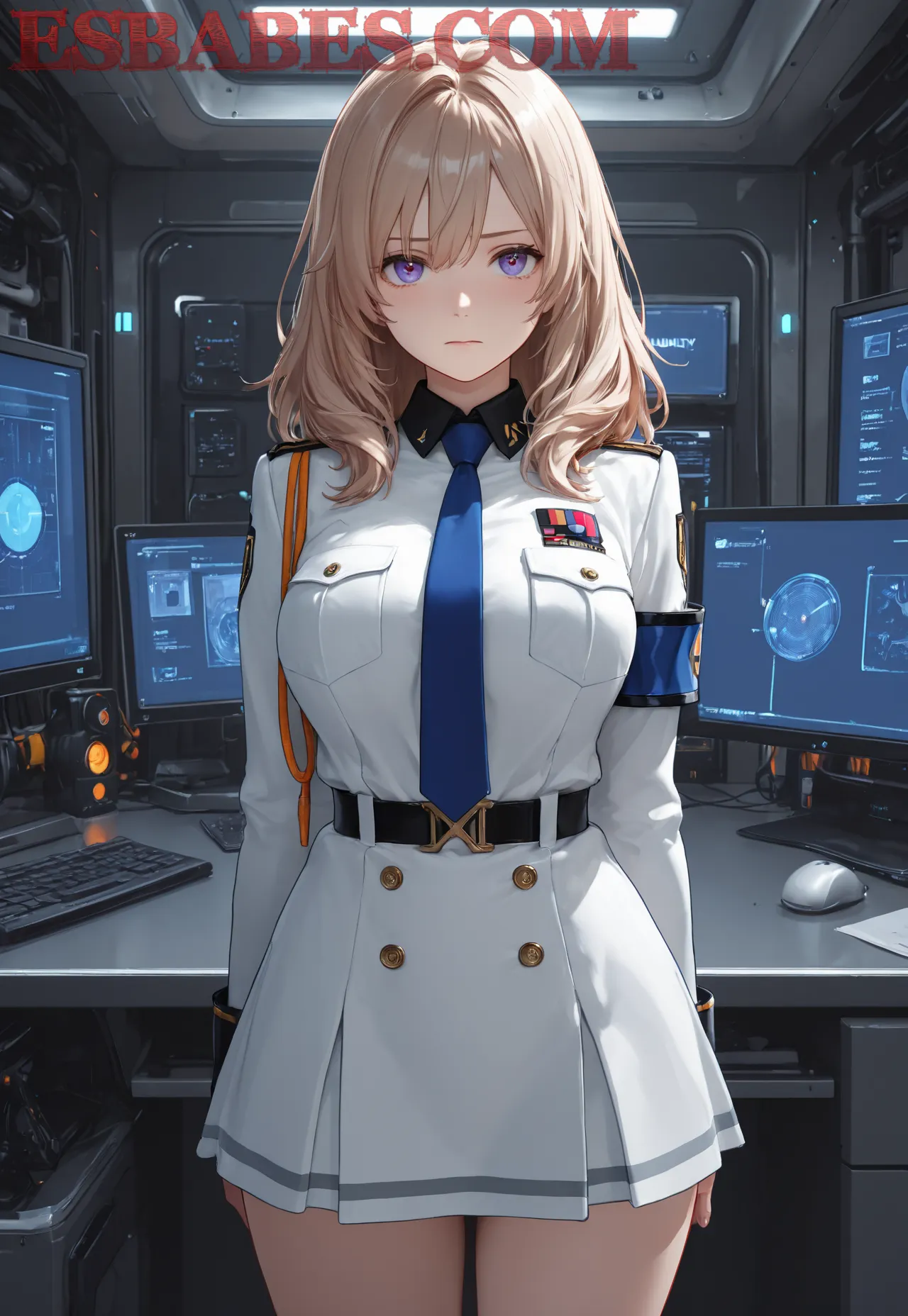 Arte hentai ilustración increíble de Lisen Una Colegiala Muy Cachonda generado por IA