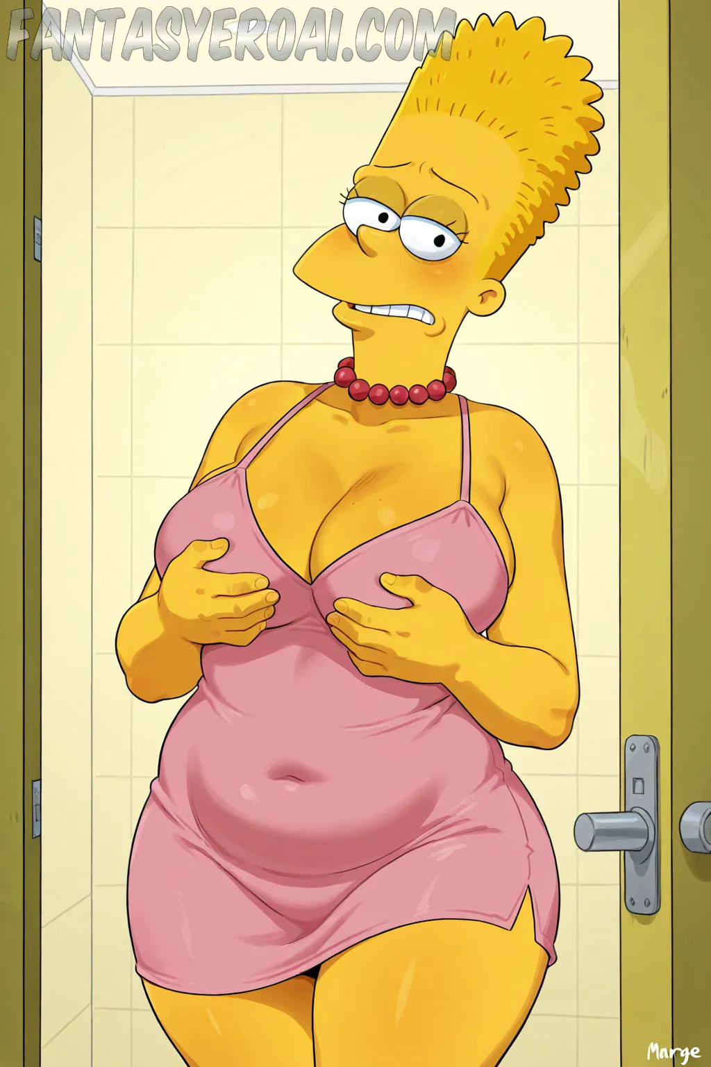 Arte hentai ilustración increíble de Loligaia Suicidegirls Sigue El Conejo Blanco generado por IA