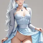 Arte hentai ilustración increíble de Lorena Domingo Tetas generado por IA