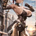 Arte hentai ilustración increíble de Lorena Erotic Naked generado por IA