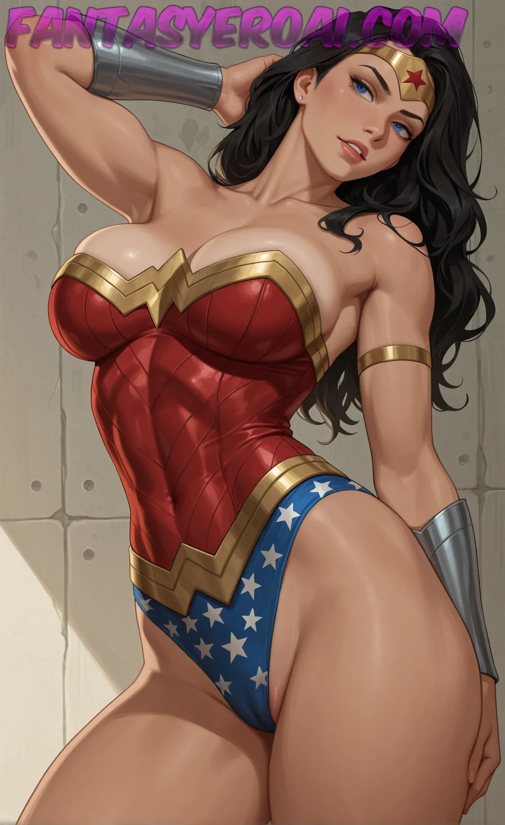 Arte hentai ilustración increíble de Lorena Preciosa Morena generado por IA