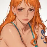 Arte hentai ilustración increíble de Lovely Big Breast generado por IA