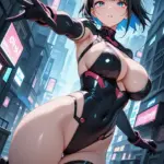 Arte hentai ilustración increíble de Luffy Anime Merch Oppai Shoujo Ai Harem generado por IA