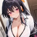 Arte hentai ilustración increíble de Maduras Amater Calientes Mostrando Encantos generado por IA