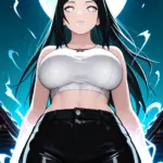 Arte hentai ilustración increíble de Manga Anime Edit Hidive Anime Dubbed Shoujo Ai generado por IA