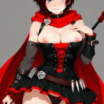 Arte hentai ilustración increíble de Maria Swan generado por IA