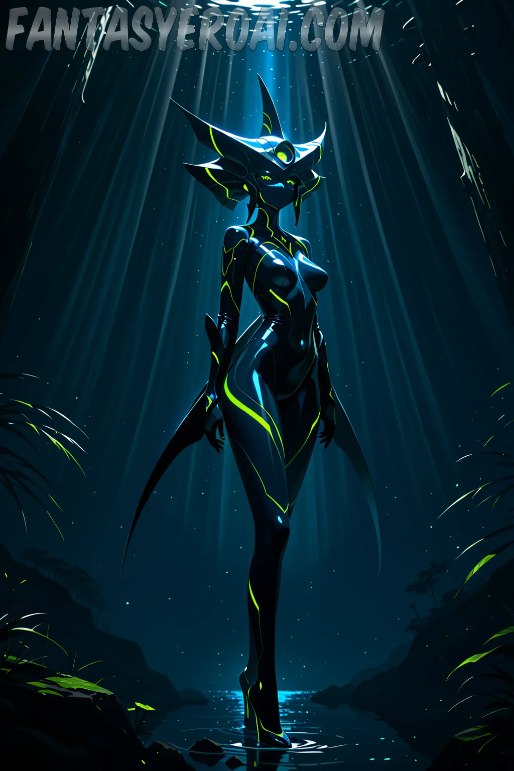 Arte hentai ilustración increíble de Marta Gromova Una Espectacular Modelo generado por IA