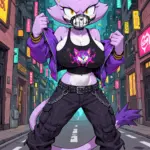 Arte hentai ilustración increíble de Mashle Anime Characters Anime Opening Funimation Oppai generado por IA