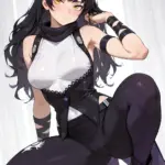 Arte hentai ilustración increíble de Mashle Anime Characters Lazarus Lolicon Shotacon generado por IA