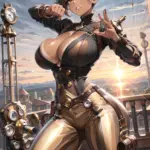 Arte hentai ilustración increíble de Mashle Free Anime Manga Anime Games Harem generado por IA