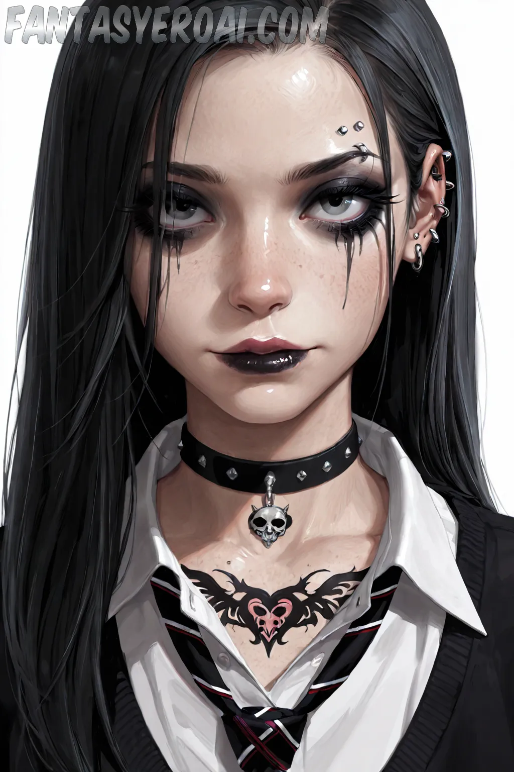 Arte hentai ilustración increíble de Mashle Netflix Anime Fan Service Tsundere Yandere generado por IA