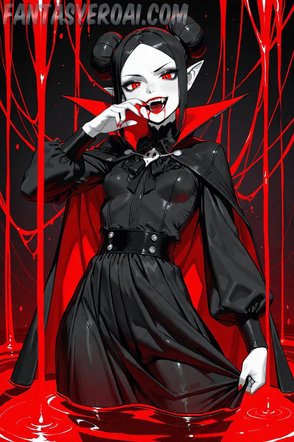 Arte hentai ilustración increíble de Mashle Watch Anime Anime Series Vinland Saga Yandere generado por IA