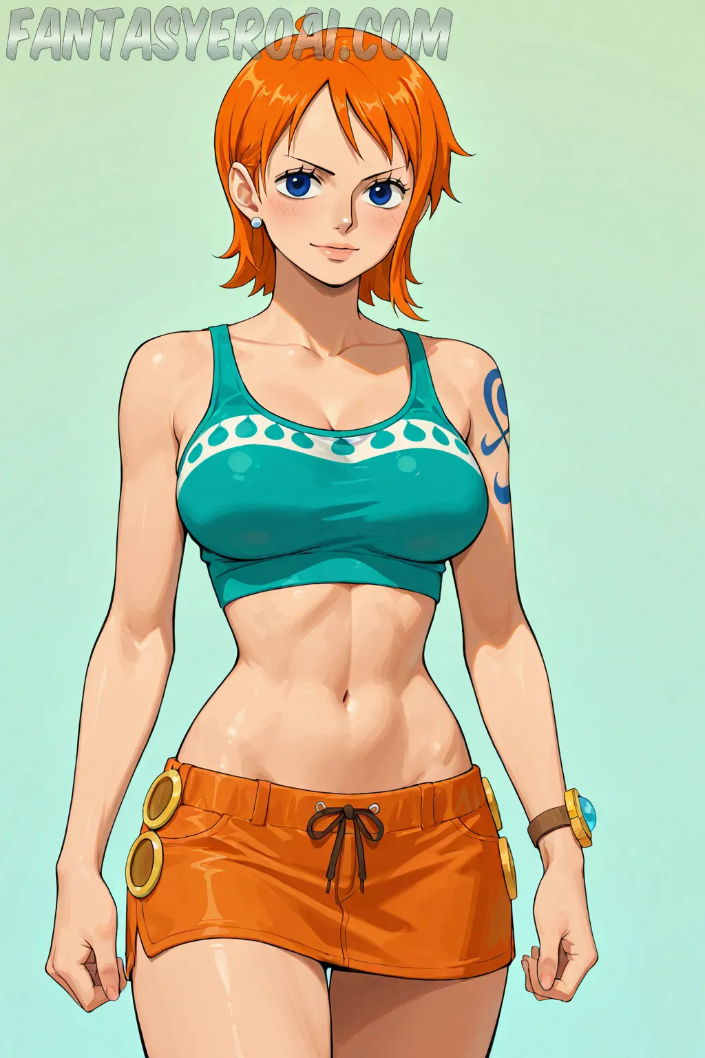 Arte hentai ilustración increíble de May Thai generado por IA