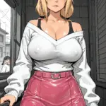 Arte hentai ilustración increíble de Mikaela Y Su Pipa De La Paz generado por IA