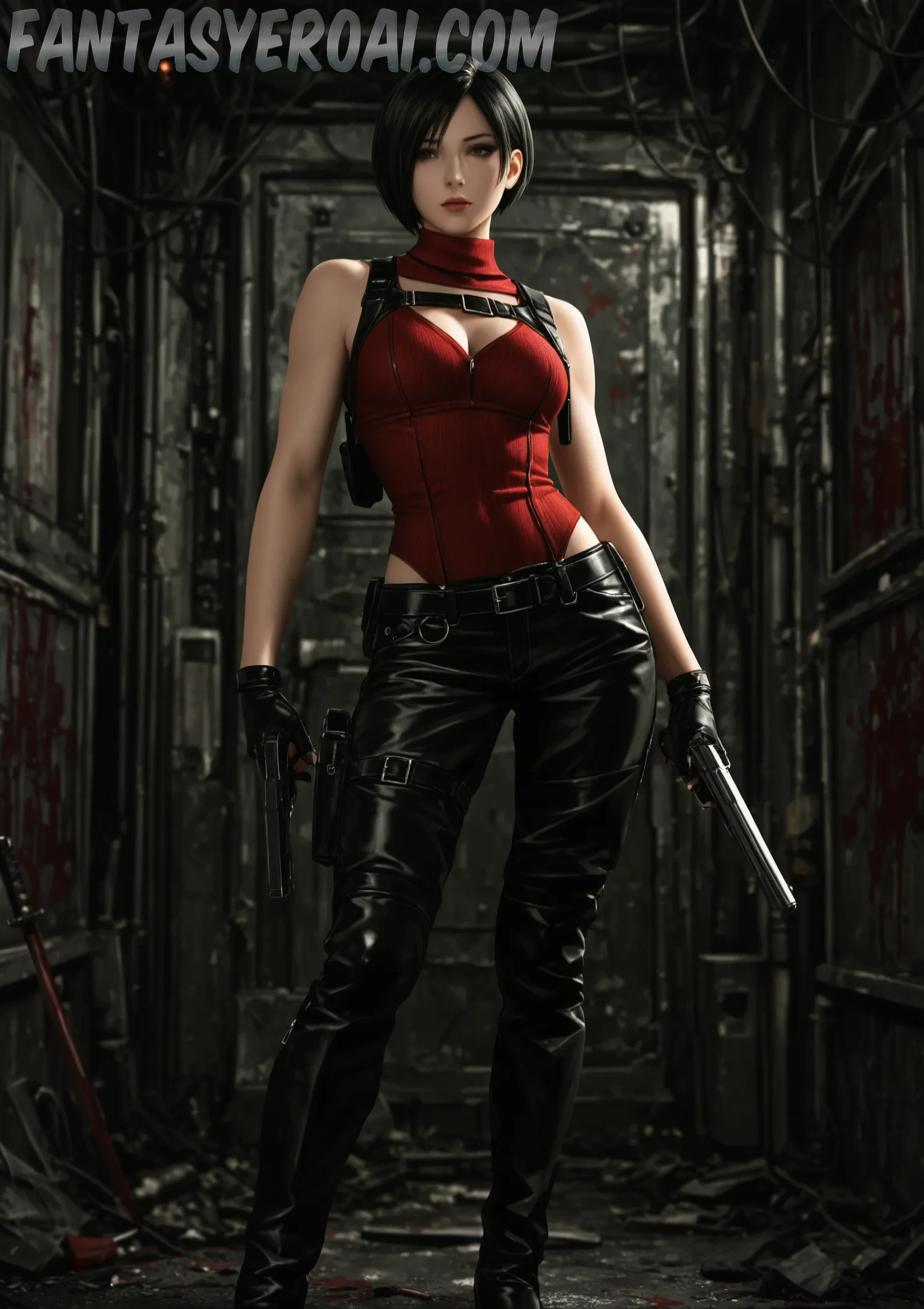 Arte hentai ilustración increíble de Mini Diva generado por IA