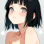 Arte hentai ilustración increíble de Miradas Ocultas generado por IA