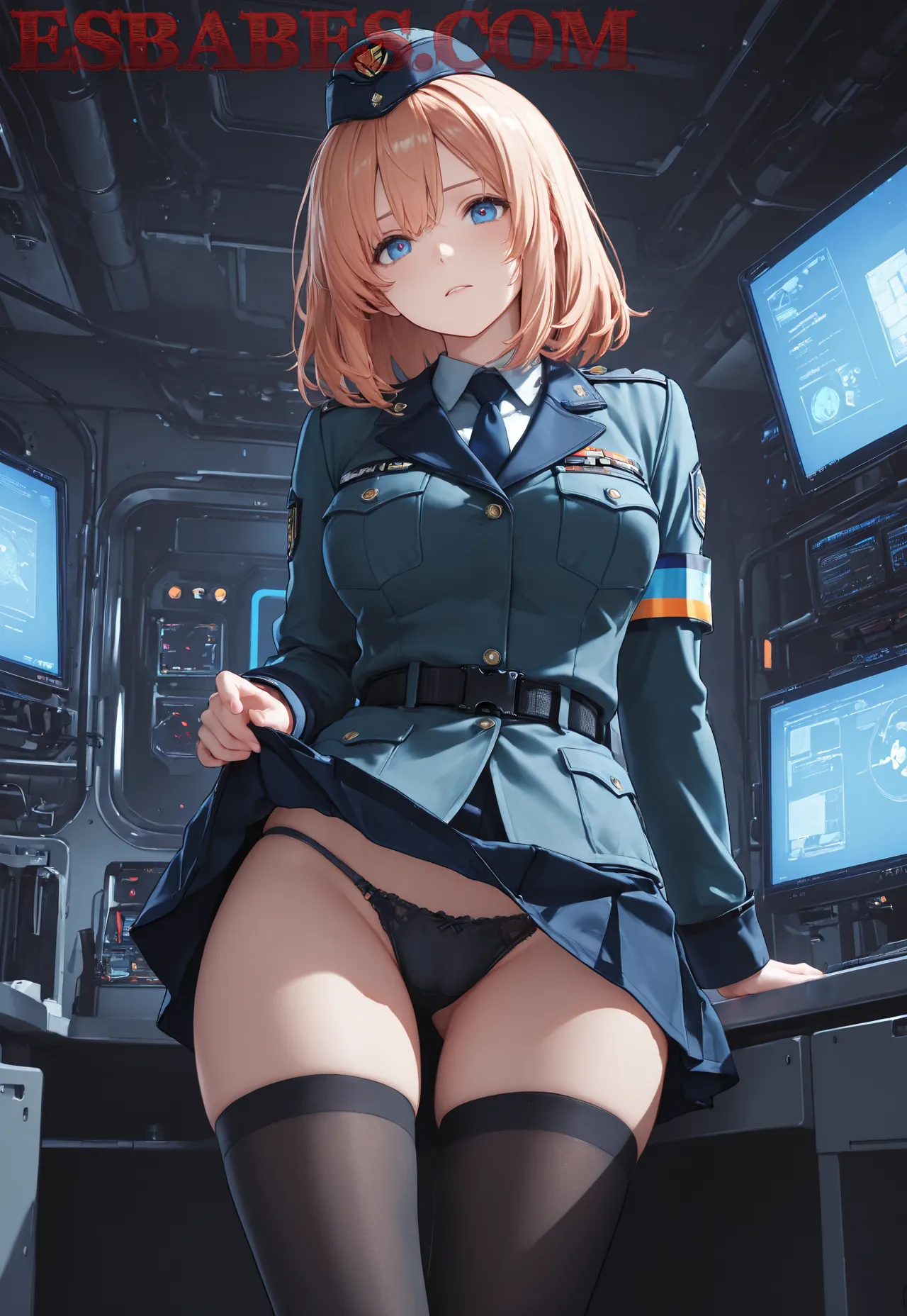 Arte hentai ilustración increíble de Misswarmj Y Su Trasero generado por IA