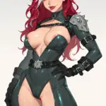 Arte hentai ilustración increíble de Modelo Anabelle generado por IA