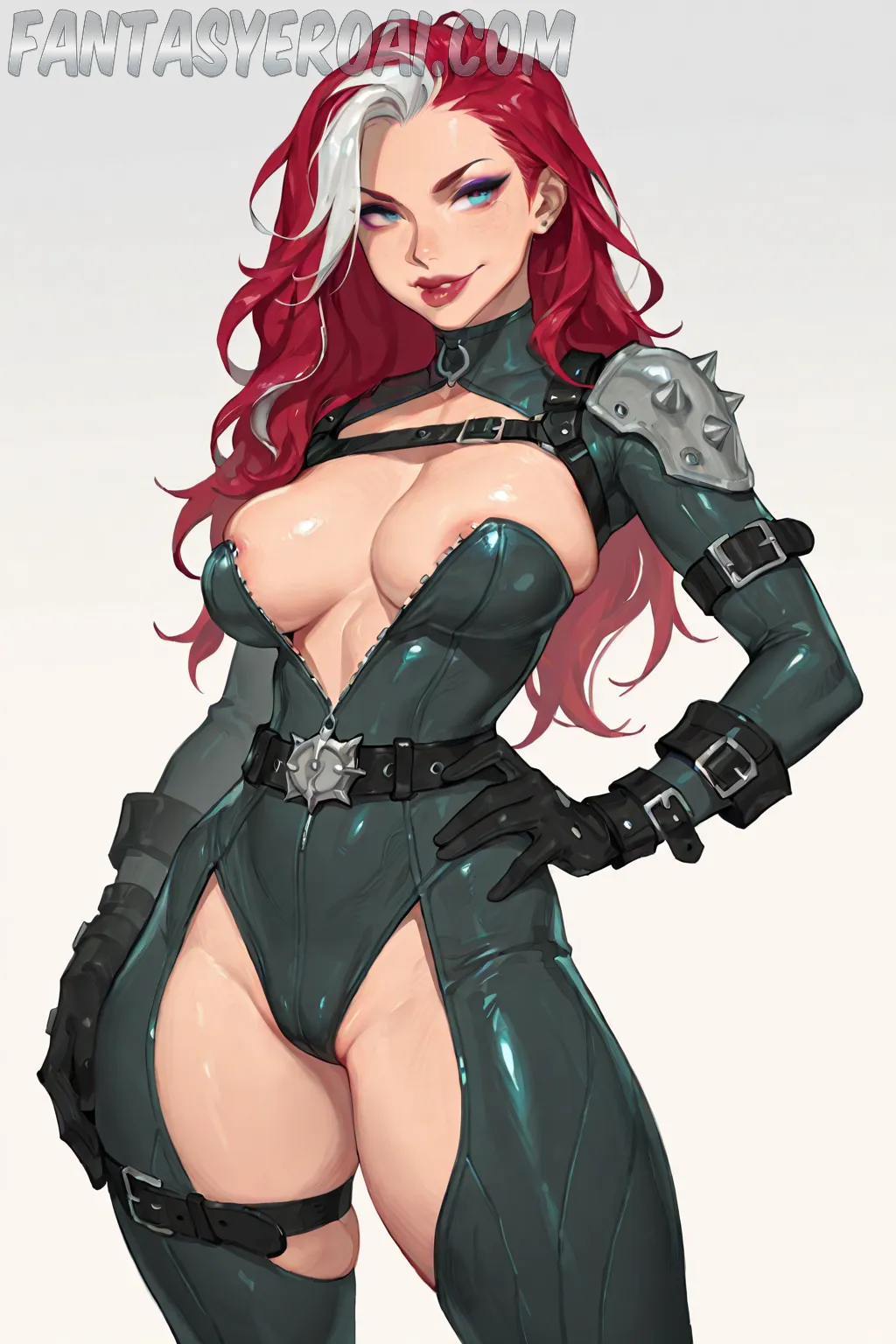 Arte hentai ilustración increíble de Modelo Anabelle generado por IA