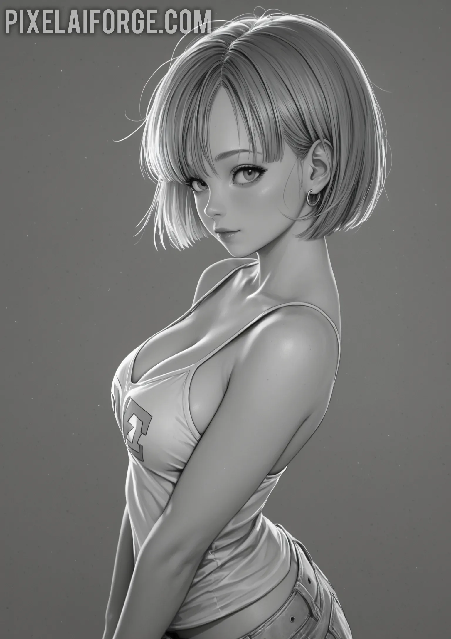 Arte hentai ilustración increíble de Modelo Asiatica 2 generado por IA