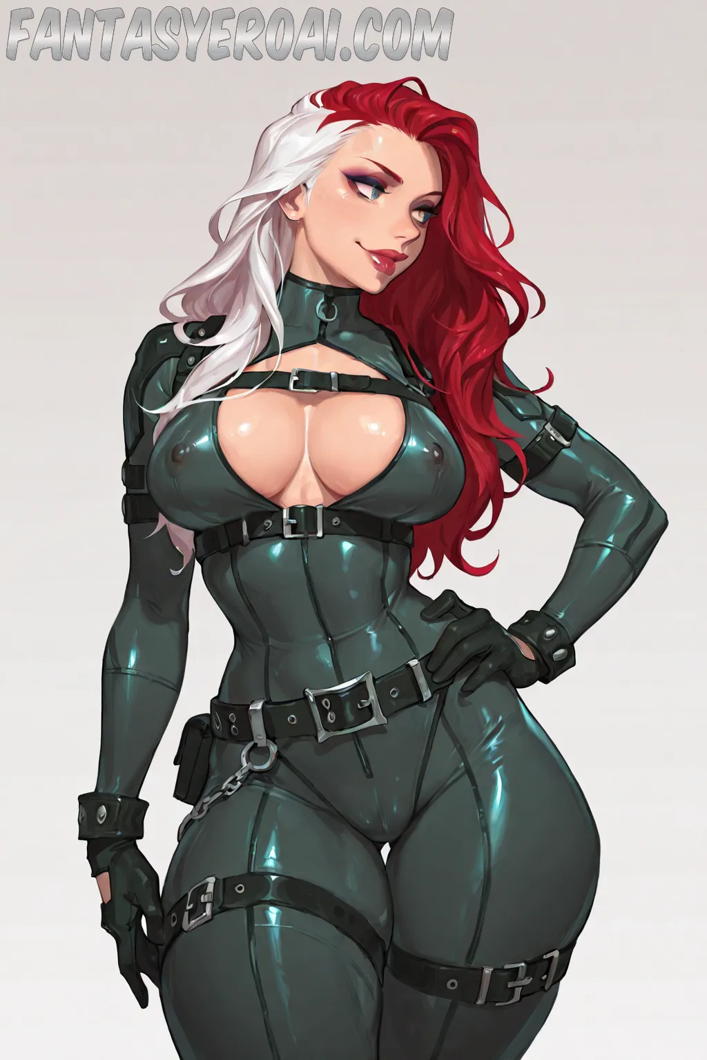 Arte hentai ilustración increíble de Modelos Desnudas Coleccion Siete generado por IA