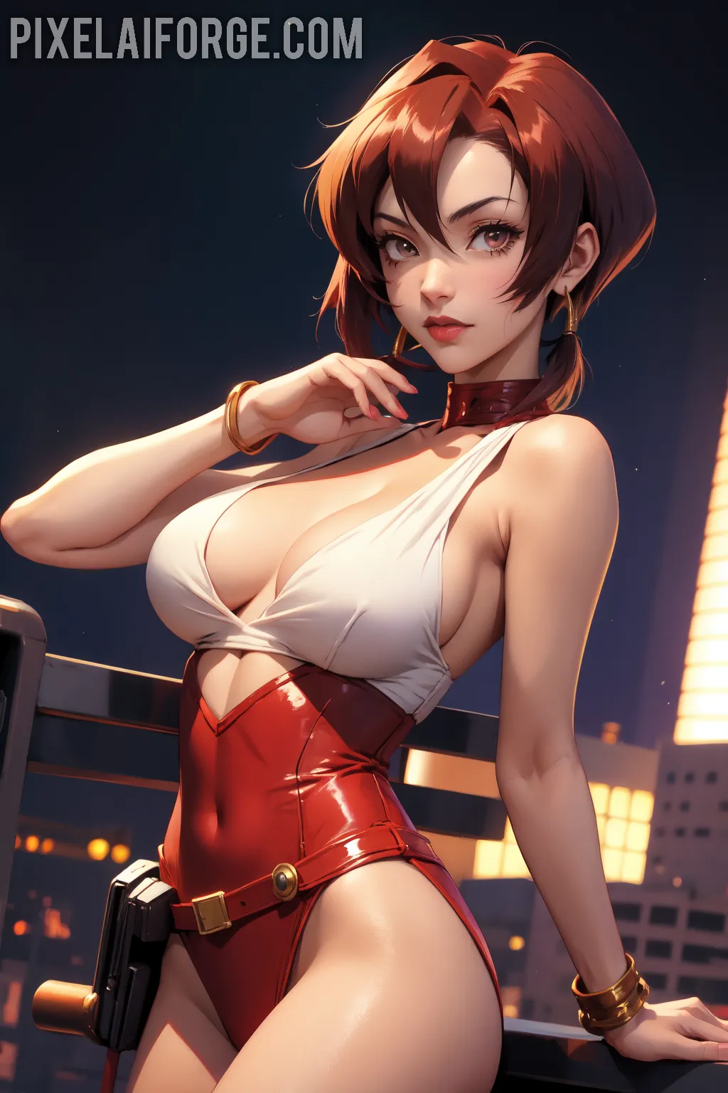 Arte hentai ilustración increíble de Modelos Desnudas Y Sensuales Parte Siete generado por IA